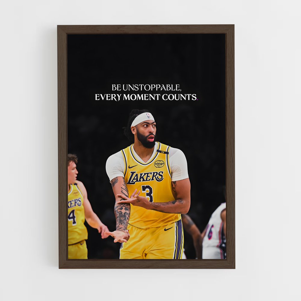 Poster Anthony davis – affiche Basketball (vue 5)